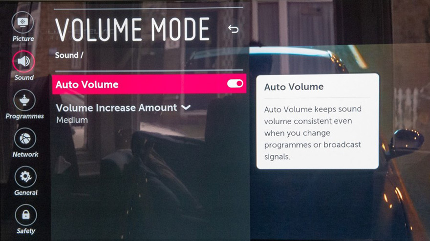 Auto volume