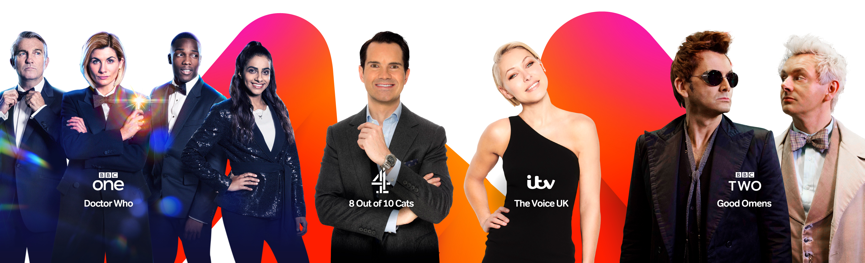 Freeview shows bottom banner