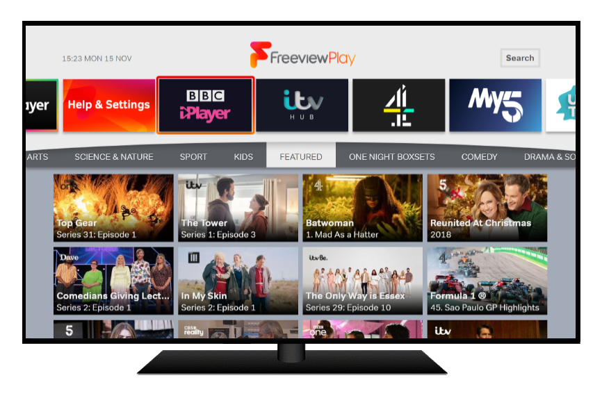 Freeview Play TV