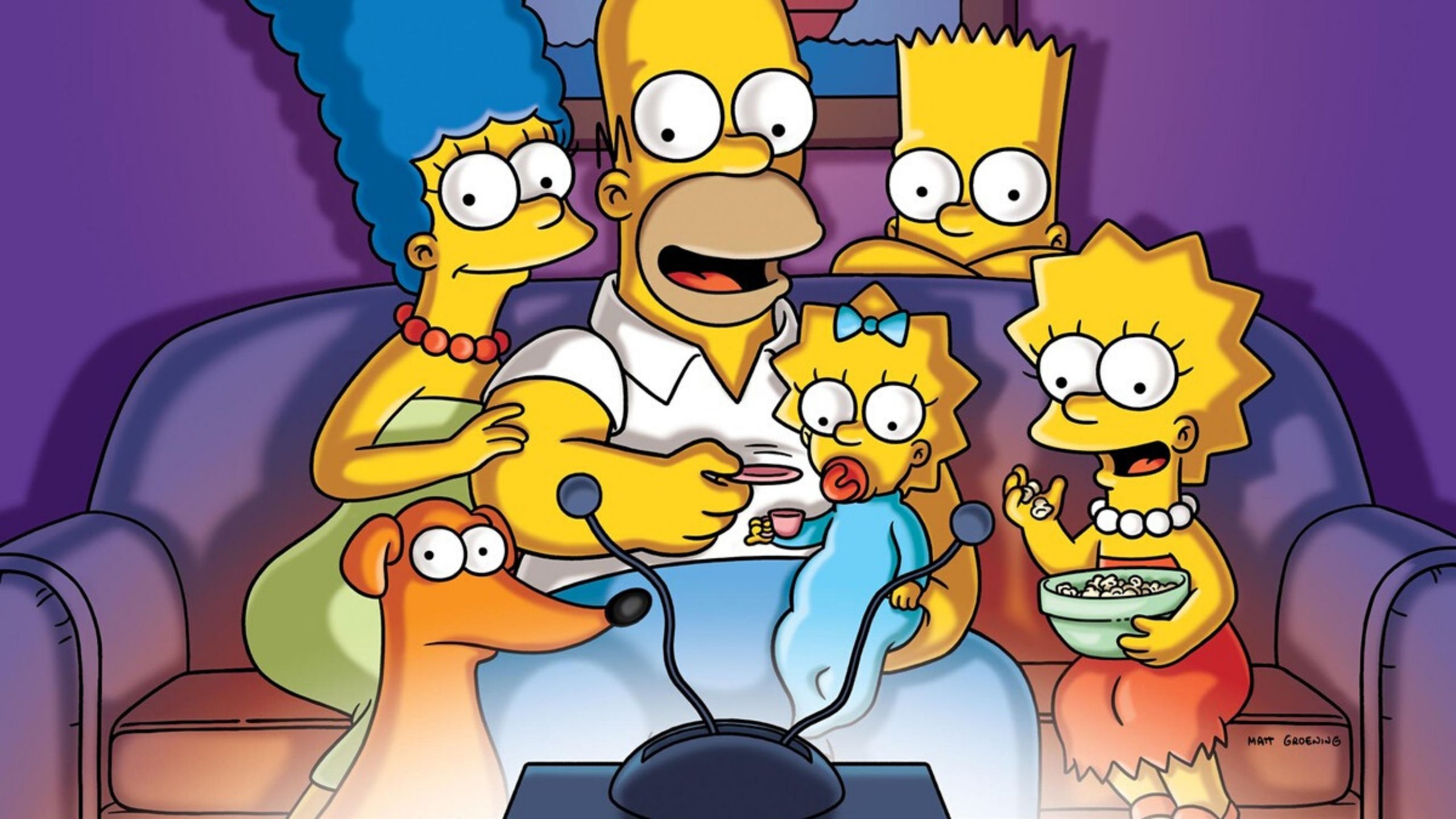 The Simpsons family pic