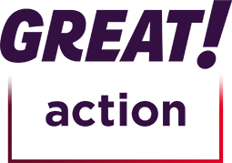Great! action logo
