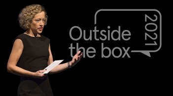 Cathy Newman at Outside the box