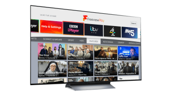 Freeview Play interface on new LG TVs