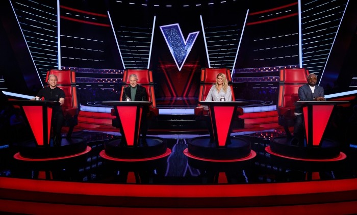 The Voice -panel of four judges