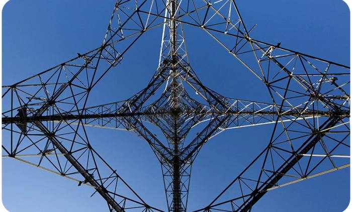 TV Antenna against a blue sky