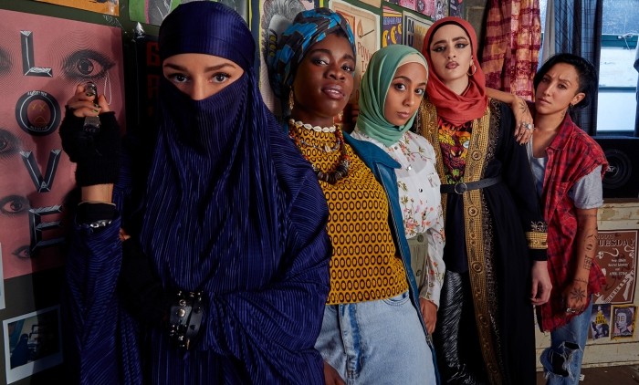 Four cast members from Lady Parts on Channel 4