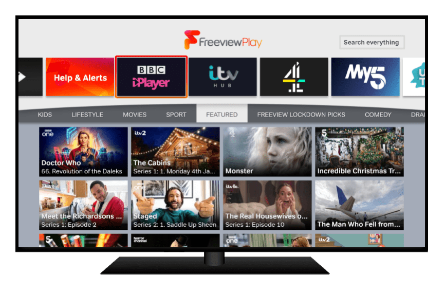 Jan 2021 Freeview Play TV