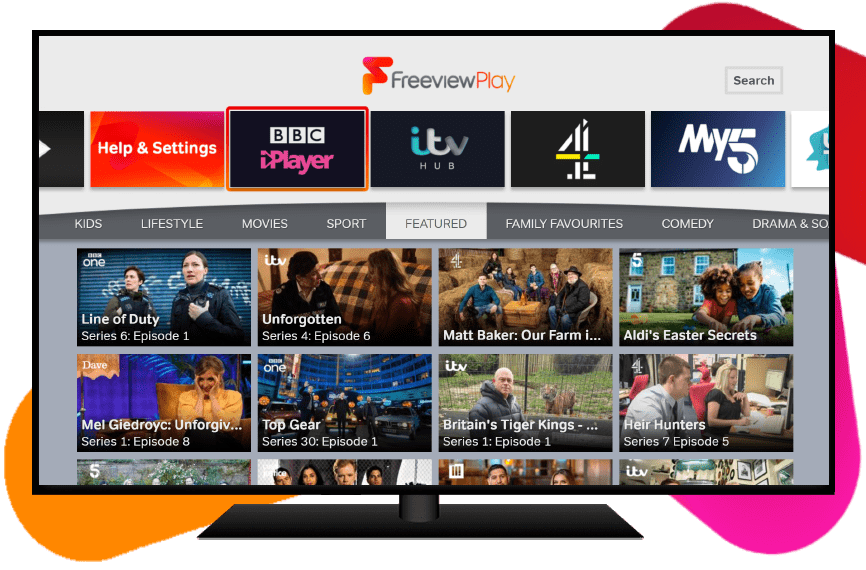 Freeview All Your Favourite Tv Shows All In One Place And All For Free