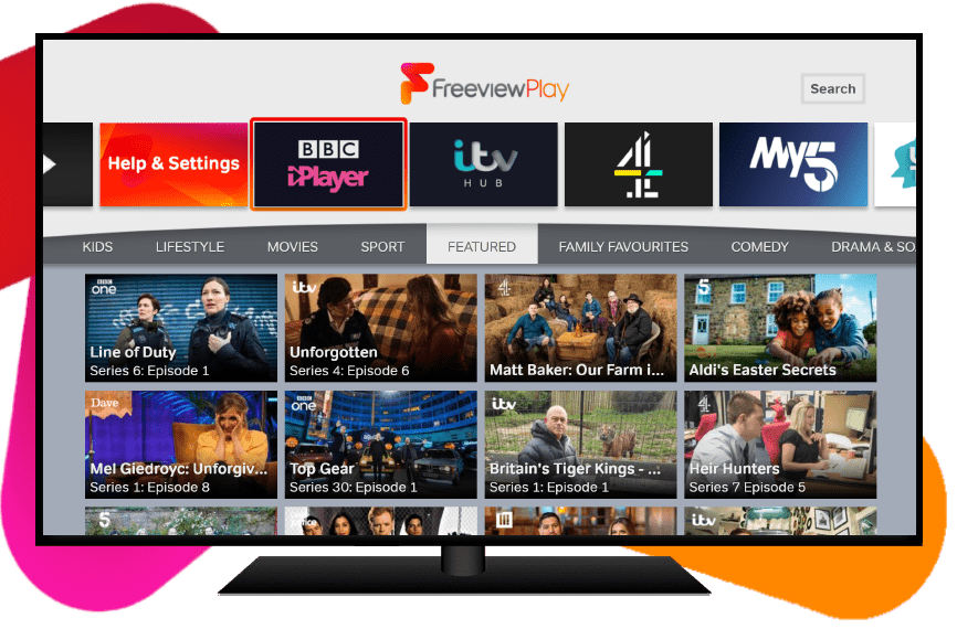 Explore Freeview Play