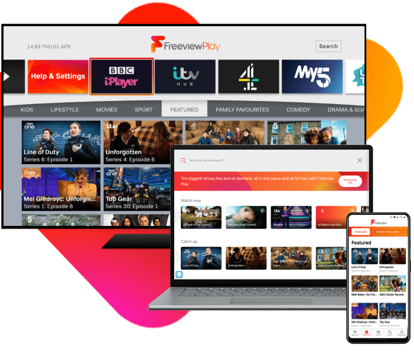 Freeview devices