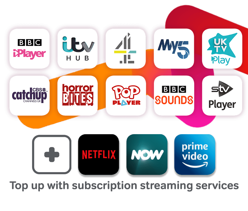 Top up with Freeview Play