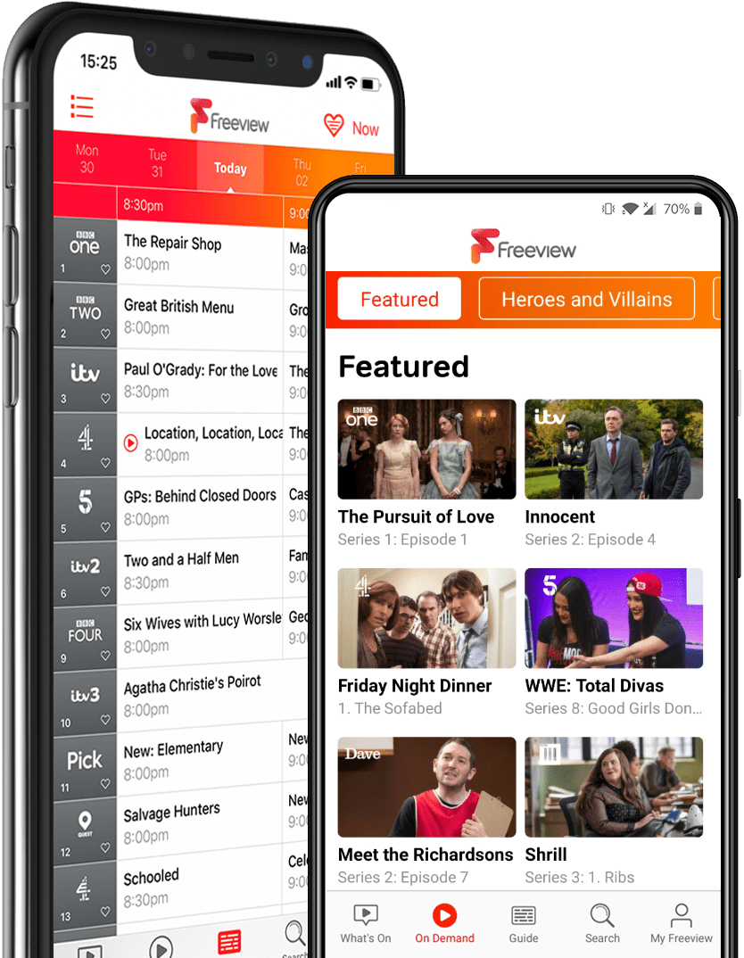 Freeview Mobile App