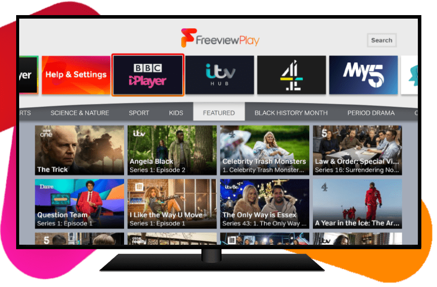 Explore Freeview Play
