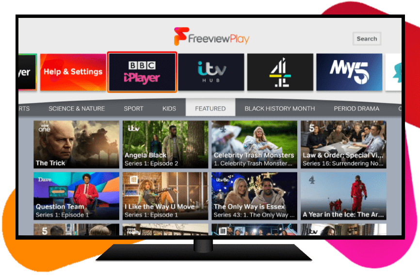 Explore Freeview Play