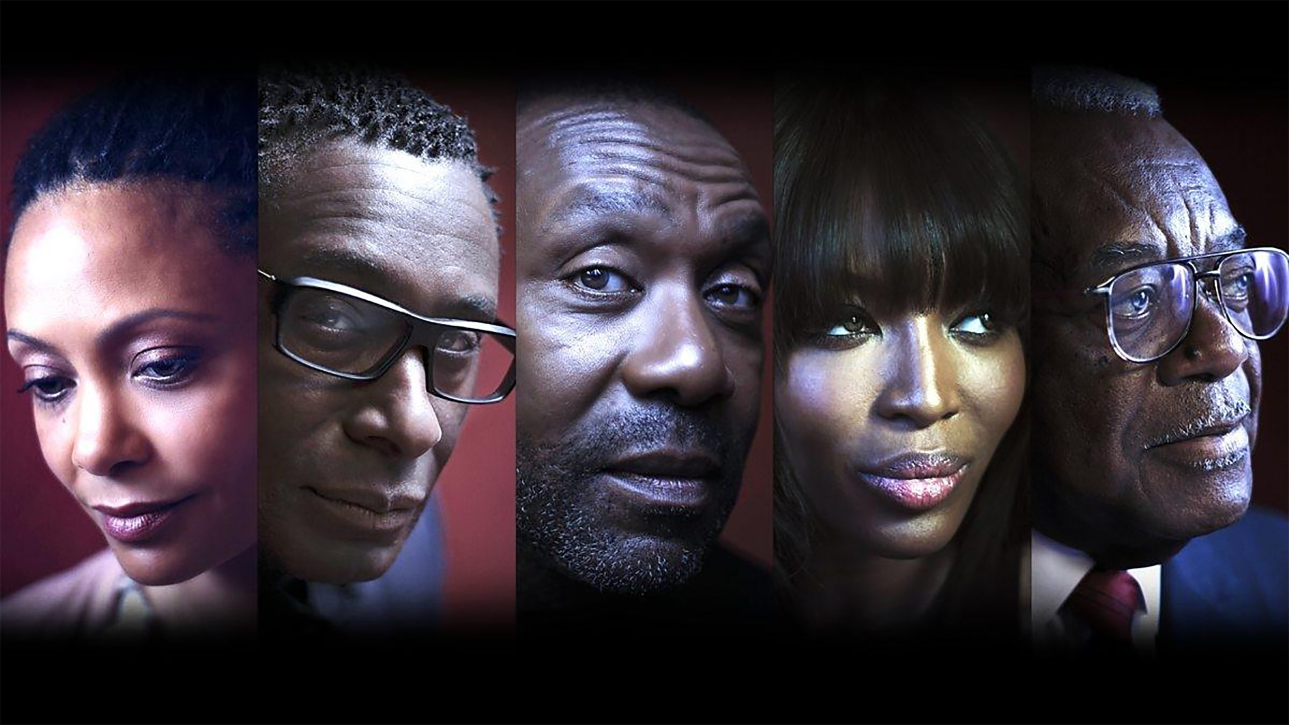 Prominent Black figures including Trevor Macdonald and Naomi Campbell
