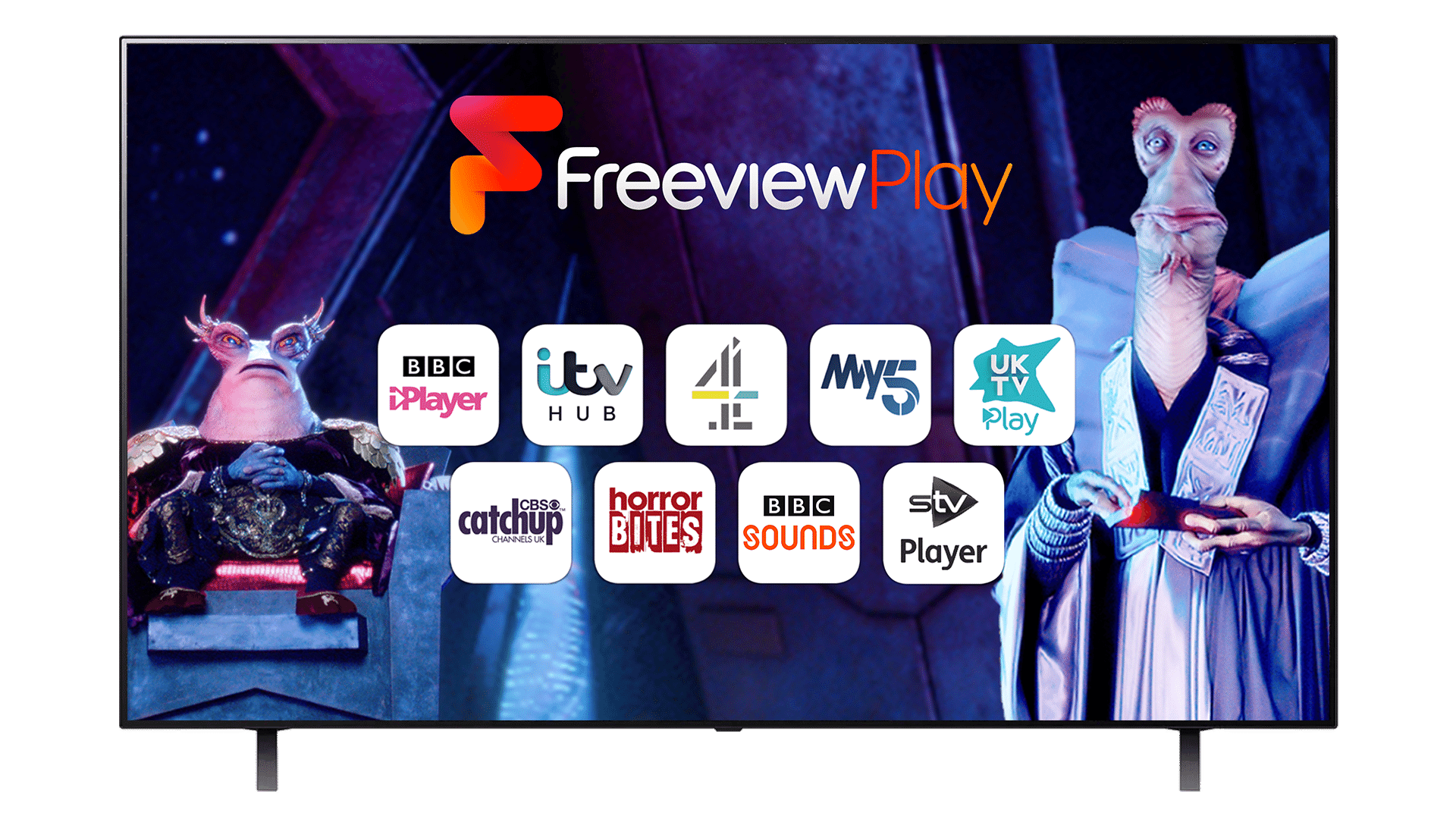 Freeview All your favourite TV shows, all in one place and all for free