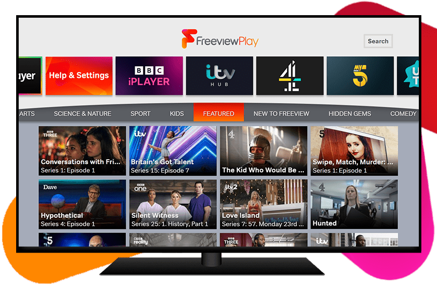 Explore Freeview Play