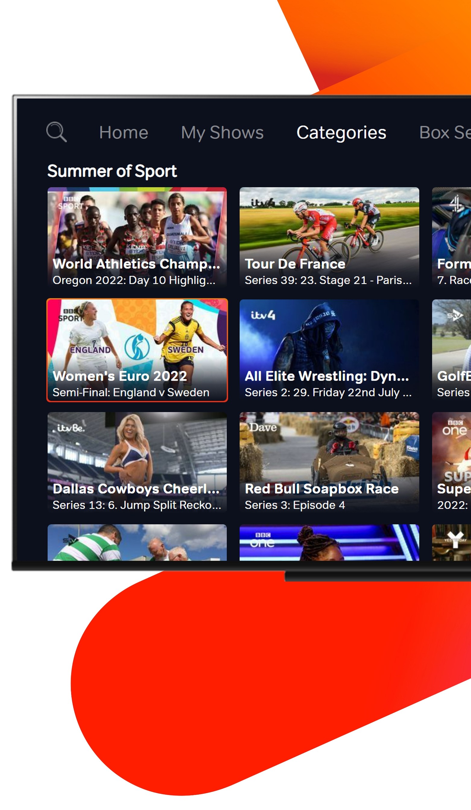 Sport on Freeview Play | Freeview