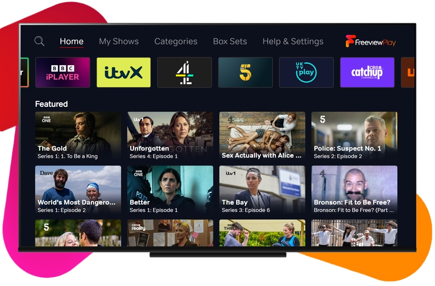 Explore Freeview Play