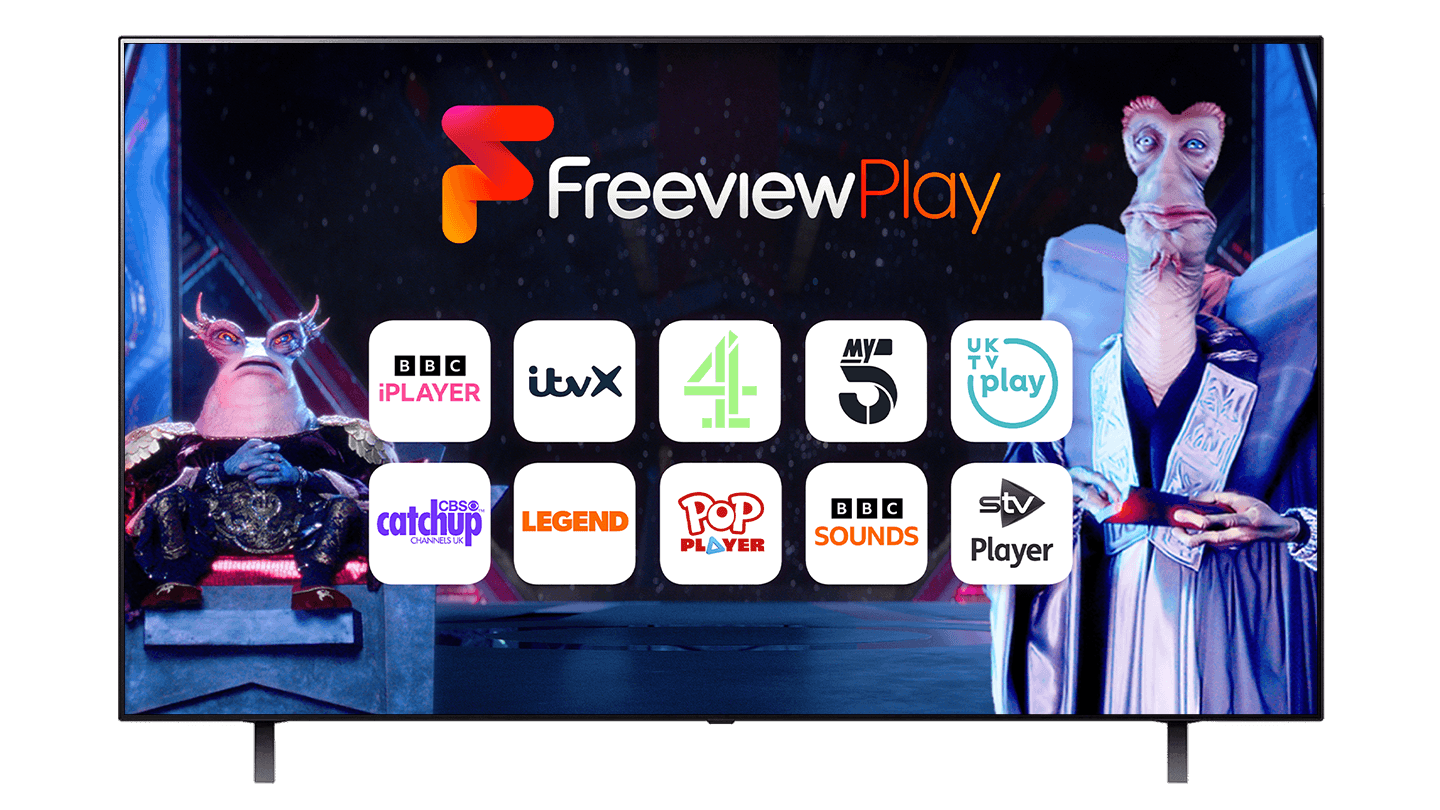 Freeview All your favourite TV shows, all in one place and all for free