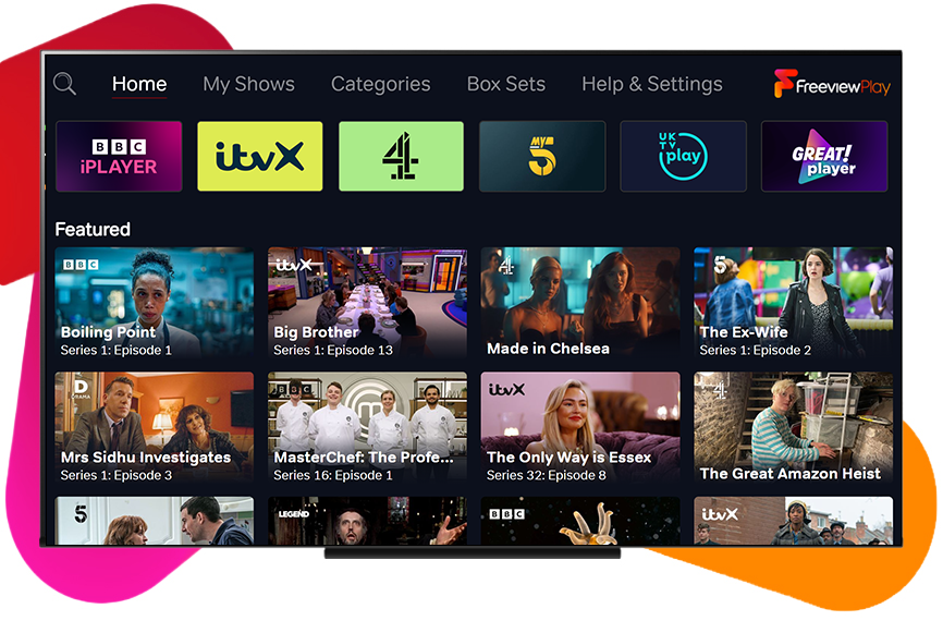 Get Freeview Play Freeview