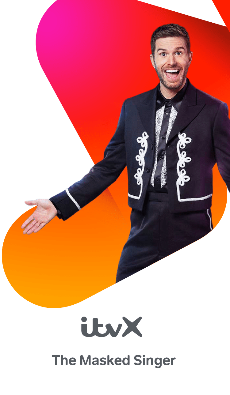 Man in suit, Joel Dommett ITV X